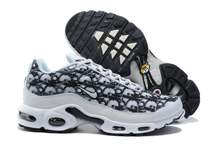 NIKE TN AIR MAX PLUS DIOR NOIR BLANC
