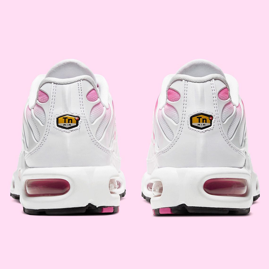 NIKE TN AIR MAX PLUS ROSE BLANC
